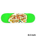 KROOKED DECK クルキッド デッキ SAM NARVAEZ GREEN 8.5 スケートボード スケボー