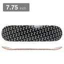 LESQUE DECK レスケ デッキ TEAM BOLD BLACK MONOGRAM 7.75 スケートボード スケボー
