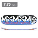 MAGICAL MOSH MISFITS DECK マジカルモッシュミスフィッツ デッキ TEAM MxMxM GAME WHITE 7.75 スケートボード ...