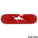 POLAR DECK ポーラー デッキ TEAM NO COMPLIES RED 8.25 スケートボード スケボー