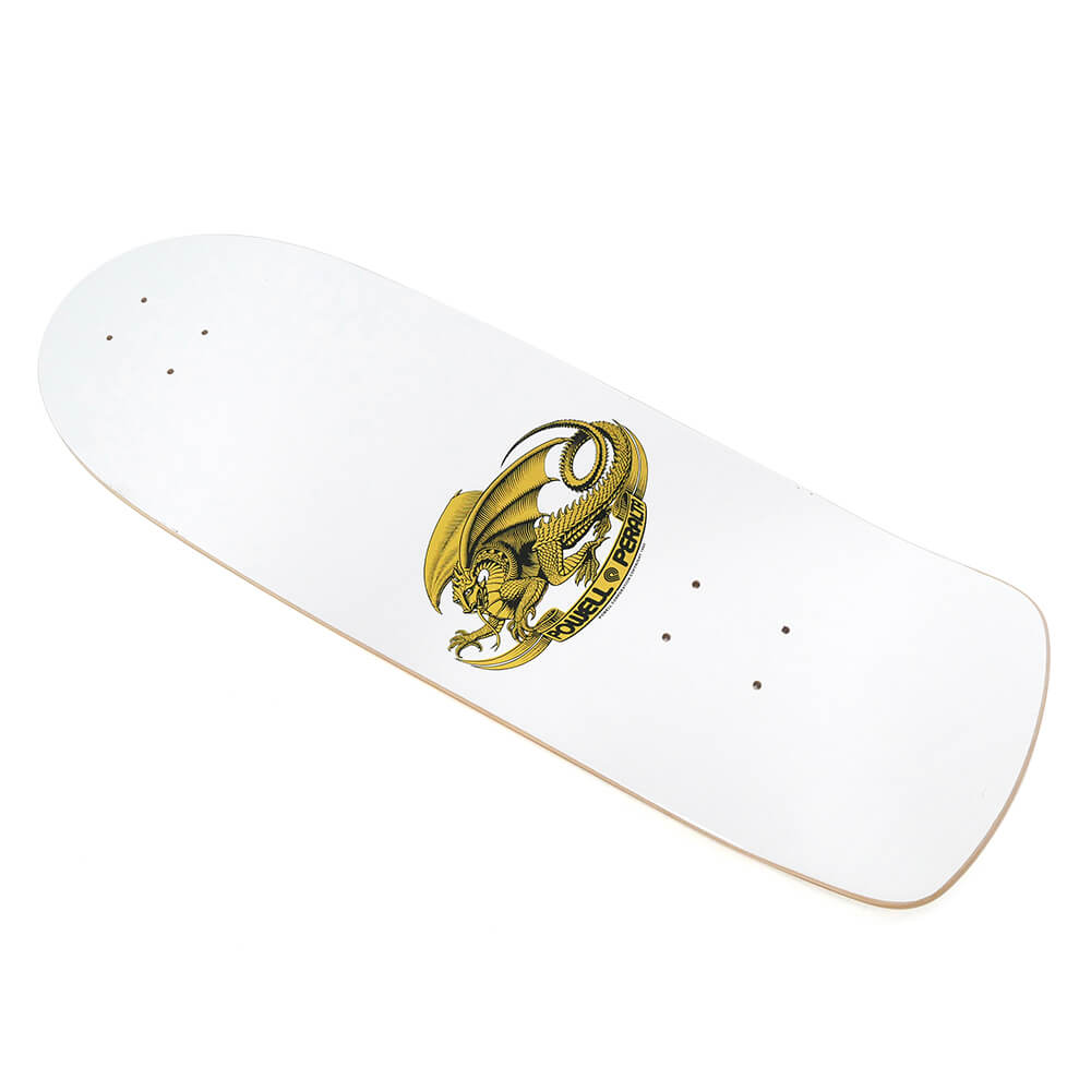 POWELL PERALTA DECK �ѥ�����ڥ�륿 �ǥå� MIKE MCGILL MCTWIST SKULL & SNAKE WHITE 40TH ANNIVERSARY REISSUE 10.0 WHEEL WELLS �������ȥܡ��� �����ܡ�