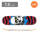 POWELL PERALTA DECK パウエルペラルタ デッキ(子供用) TEAM RIPPER RED/BLUE 7.0 スケートボード スケボー