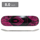 POWELL PERALTA DECK パウエルペラルタ デッキ TEAM SKELETON PINK FOIL FLIGHT 8.0 スケートボード スケボー