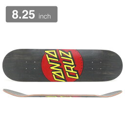 SANTA CRUZ DECK サンタクルーズ デッキ TEAM CLASSIC DOT BLACK STAIN 8.25 スケートボード スケボー