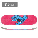 SANTA CRUZ DECK サンタクルーズ デッキ TEAM SCREAMING HAND PINK STAIN 7.8 スケートボード スケボー