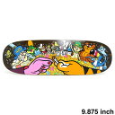 STRANGE LOVE DECK ストレンジラブ デッキ TEAM HOT TUB BROWN STAIN 9.875 スケートボード スケボー
