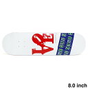 SUB ZERO DECK サブゼロ デッキ TEAM LOVE PARK 8.0 EPOXY 7 スケートボード スケボー