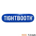 TIGHTBOOTH(TBPR)DECK タイトブース デッキ(子供用) TEAM CP LOGO BLUE 7.3 スケートボード スケボー