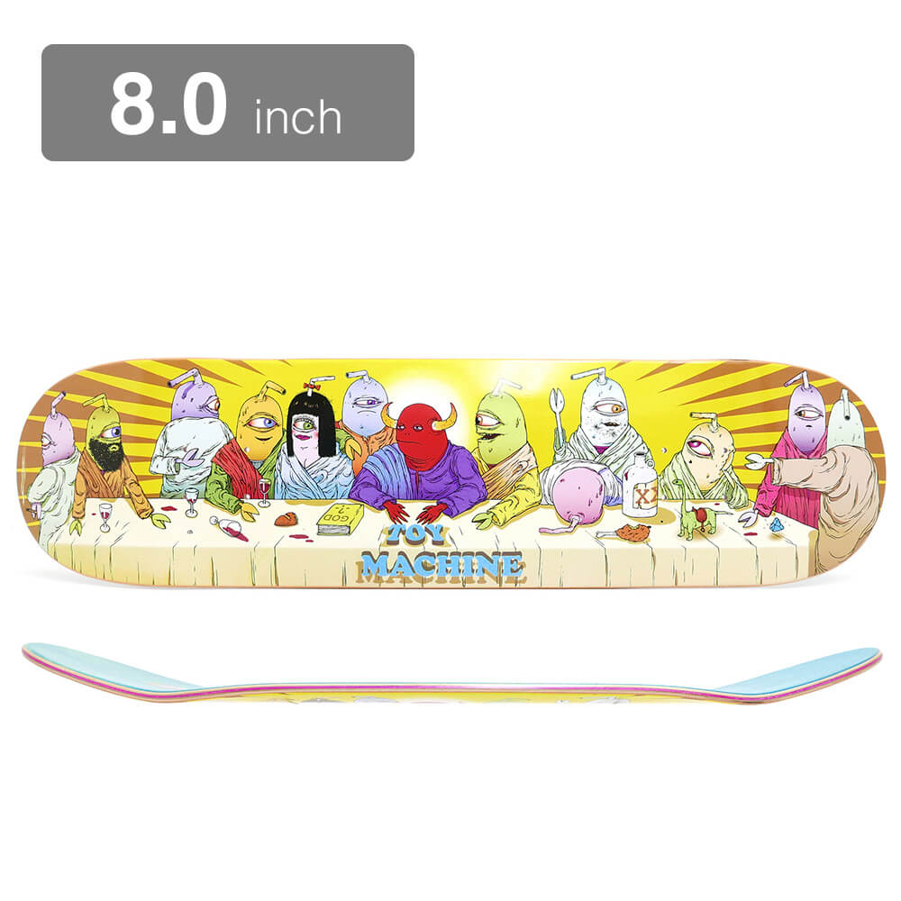 TOY MACHINE DECK ȥޥ ǥå TEAM LAST SUPPER 8.0 ȥܡ ܡ