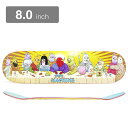 TOY MACHINE DECK トイマシーン デッキ TEAM LAST SUPPER 8.0 スケートボード スケボー