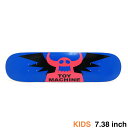 TOY MACHINE DECK トイマシーン デッキ(子供用) TEAM WINGED BLUE 7.38 スケートボード スケボー
