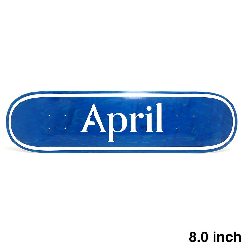 APRIL DECK ץ ǥå TEAM OG LOGO BLUE INVERT 8.0 ȥܡ ܡ