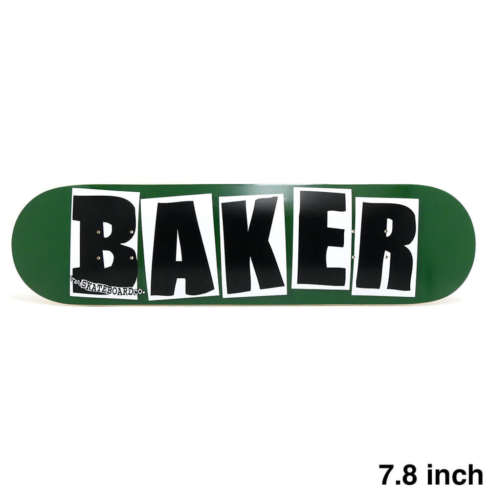 BAKER DECK ٥ ǥå TEAM BRAND LOGO GREEN/BLACK 7.8DSM ȥܡ ܡ