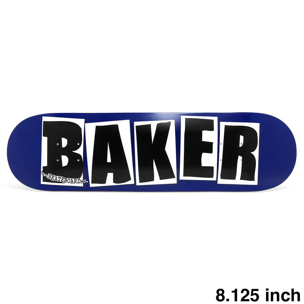 BAKER DECK ٥ ǥå TEAM BRAND LOGO NAVY/BLACK 8.125DSM ȥܡ ܡ