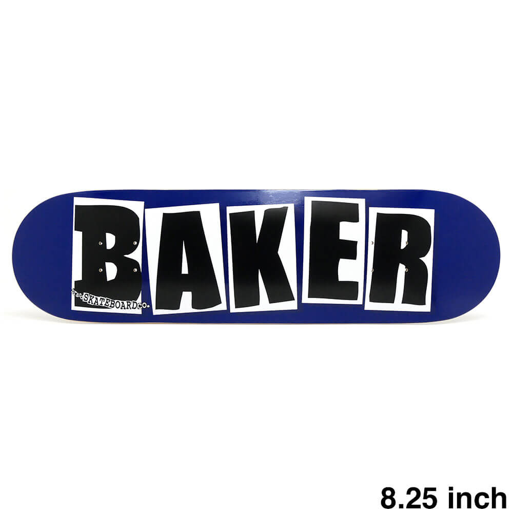 BAKER DECK ٥ ǥå TEAM BRAND LOGO NAVY/BLACK 8.25DSM ȥܡ ܡ