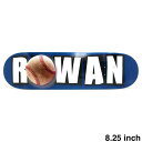BAKER DECK ベイカー デッキ ROWAN ZORILLA ICON NO HITTER 8.25 スケートボード スケボー