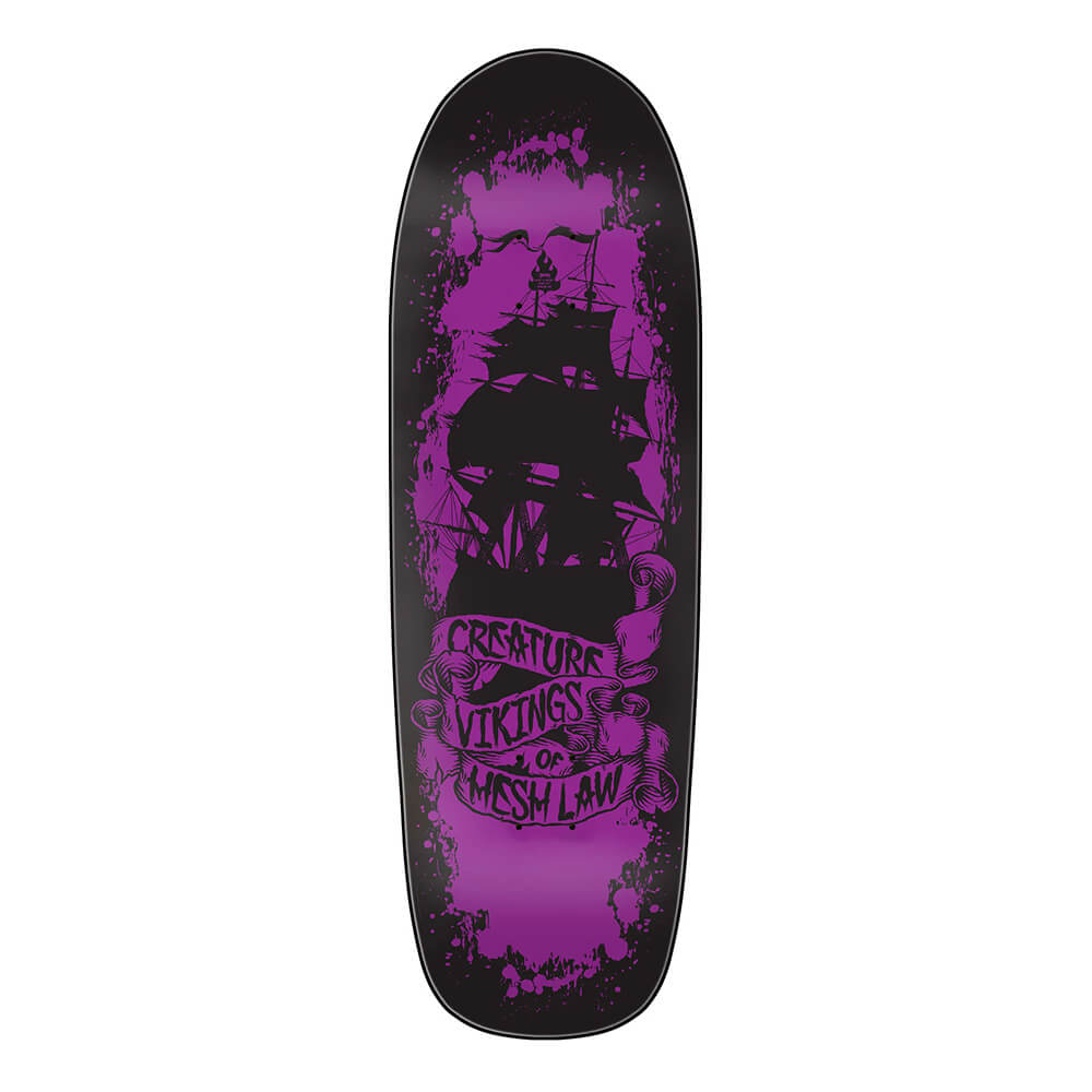 CREATURE DECK ���꡼���㡼 �ǥå� TEAM VIKING OF HESH LAW XX 9.55 SHAPED �������ȥܡ��� �����ܡ�