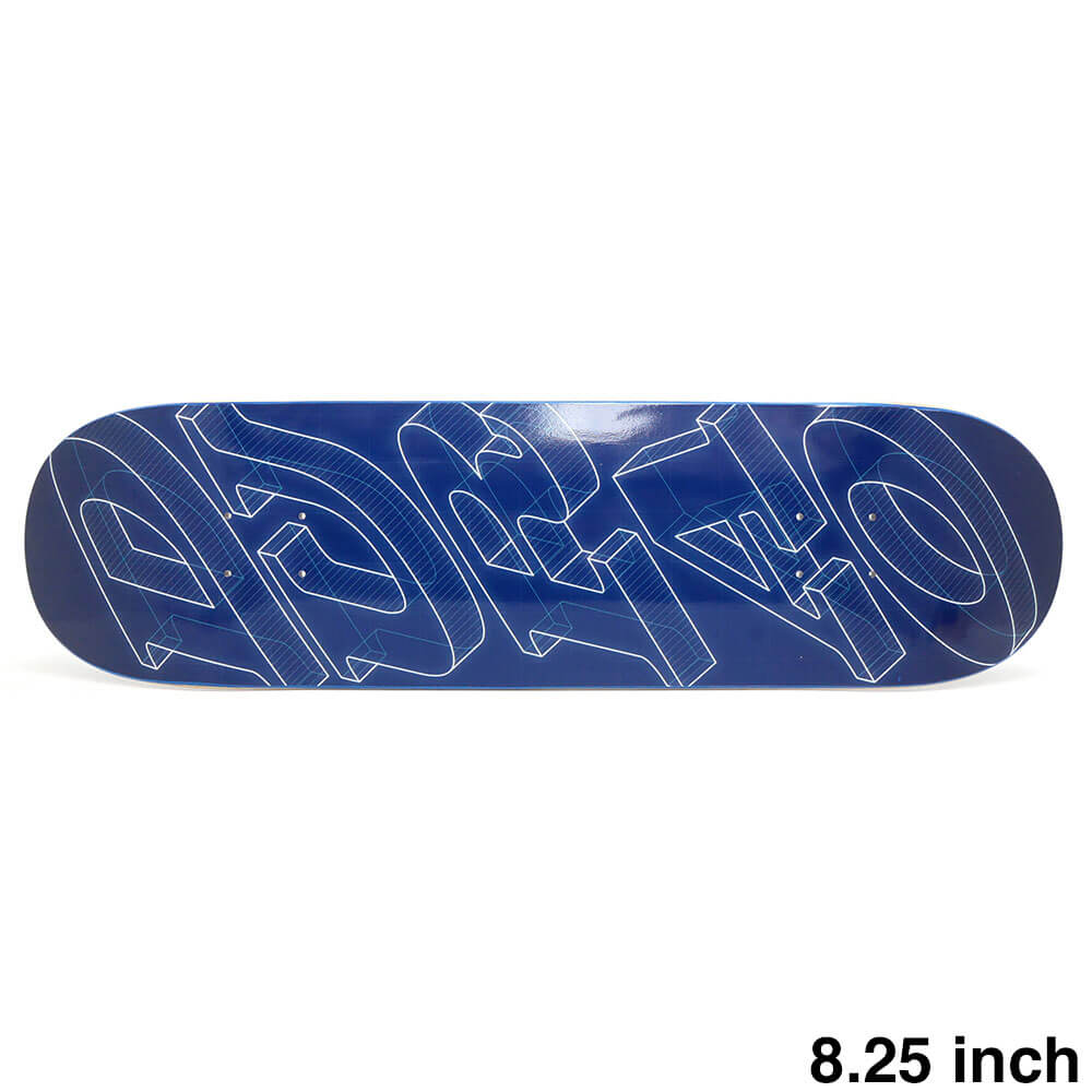 HARDBODY DECK �ϡ��ɥܥǥ� �ǥå� ANTONIO DURAO STACKED BLUE 8.25 SHORT �������ȥܡ��� �����ܡ�