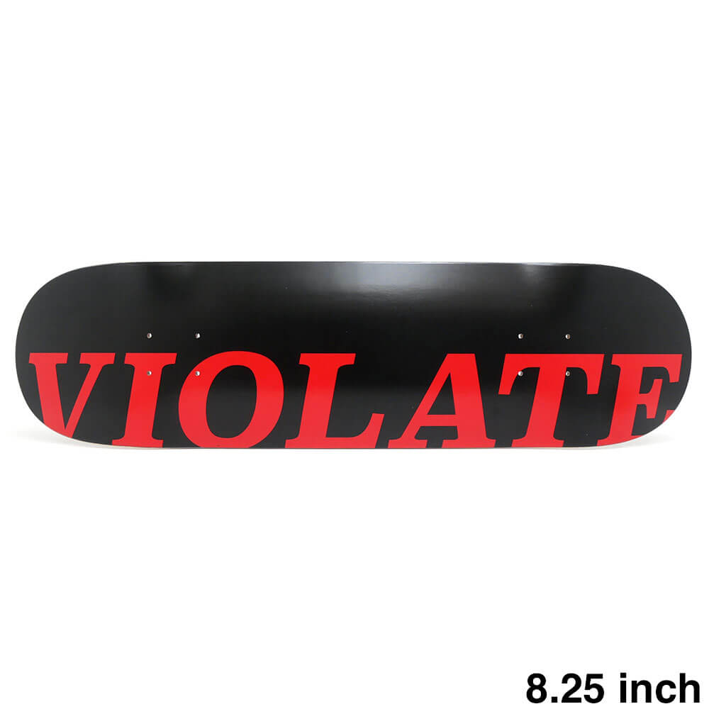 HARDBODY DECK �ϡ��ɥܥǥ� �ǥå� TEAM VIOLATE RED/BLACK 8.25 SHORT �������ȥܡ��� �����ܡ�