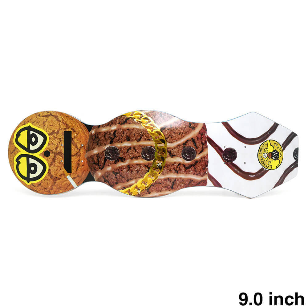 KROOKED DECK ���륭�å� �ǥå� KROOKED x QUARTERSNACKS SNACK MAN CRUISER 9.0 �������ȥܡ��� ������...