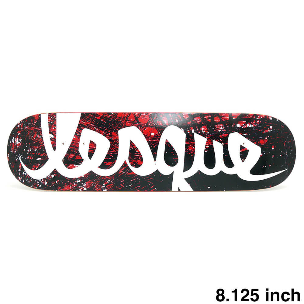 【LESQUE / DECK】 スケボー・スケートボードのドメスティックデッキブランド、LESQUE（レスケ）。 長さ：80.6cm　/　幅：20.8cm ノーズ：18.1cm　/　テール：17.5cm ウィールベース：35.1cm コンケーブ：中　/　キック：中 ※ステインカラー（木目）の色合いはそれぞれ異なります。ご了承の上、ご注文下さい。 デッキをご購入の際、当店オリジナルのデッキテープがサービスとなります。 その他のデッキテープをご希望の方は、別途ご注文下さい。 *デッキテープを貼ってご注文の場合、返品/交換/キャンセルの対象外となります。 （コンプリートセットをご希望の方） スケートボードを完成させる為には【デッキ、トラック、ウィール】の3点が必要となります。 気軽にスケートボードを始めて頂く為に、足回りのセットをご用意しております。 こちらも是非ご覧になって下さい。 【トラック＆ウィールセット】はこちら *商品によって多少の誤差がある事をご了承下さい。 *当店舗に掲載の写真・文章の無断転載を禁じます。