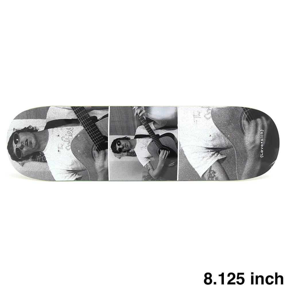 LOVESICK DECK ラブシック デッキ TEAM ELLIOTT SMITH PICTURES OF ME 8.125 スケートボード スケボー