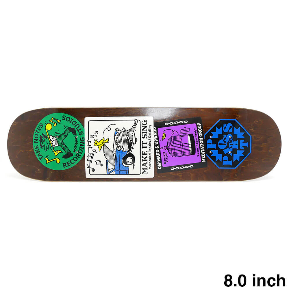 PASS~PORT DECK ѥݡ ǥå TEAM COASTER OM-WARD & UPWARD 8.0 ȥܡ ܡ