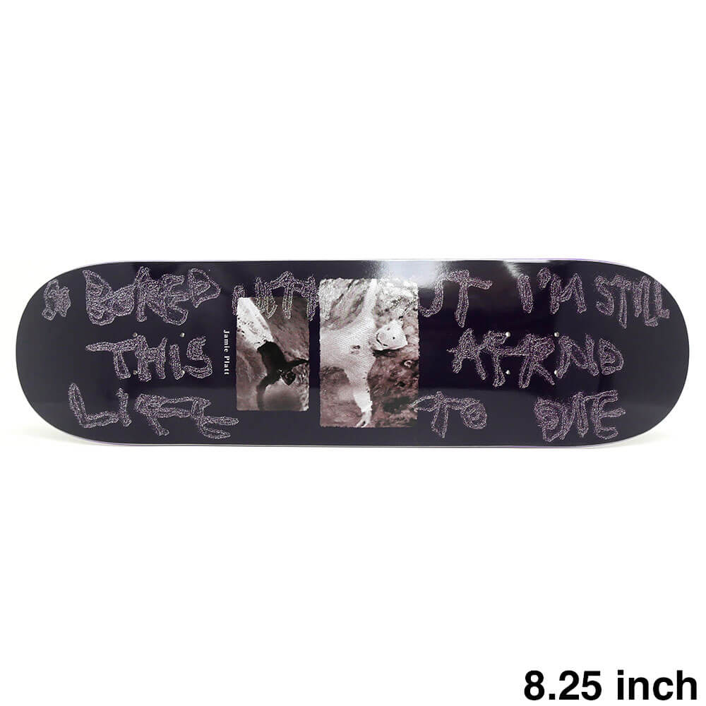 POLAR DECK �ݡ��顼 �ǥå� JAMIE PLATT SO BORED PURPLE 8.25 SHORT �������ȥܡ��� �����ܡ�