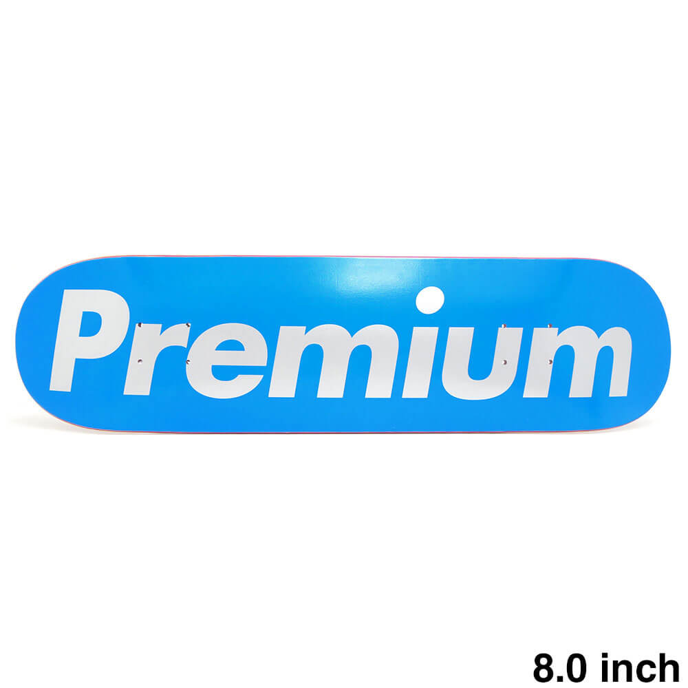 PREMIUM DECK プレミアム デッキ TEAM SUPREMIUM BLUE SILK 8.0 スケートボード スケボー
