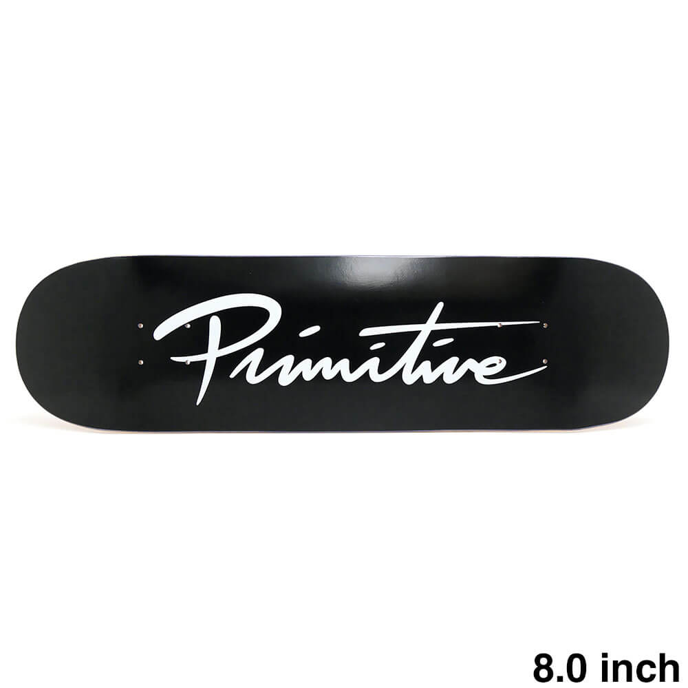 PRIMITIVE DECK ץߥƥ ǥå TEAM NUEVO SCRIPT CORE BLACK/WHITE 8.0 ȥܡ ܡ