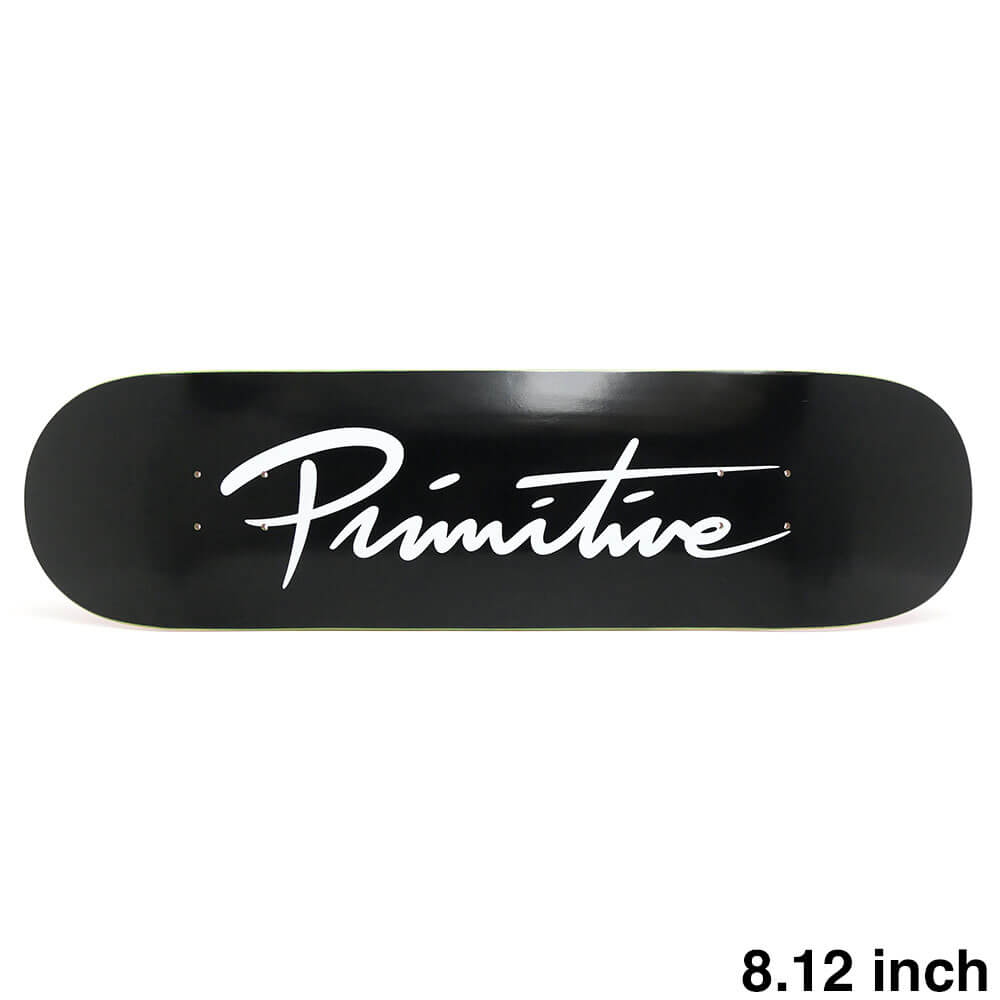 PRIMITIVE DECK ץߥƥ ǥå TEAM NUEVO SCRIPT CORE BLACK/WHITE 8.12 ȥܡ ܡ