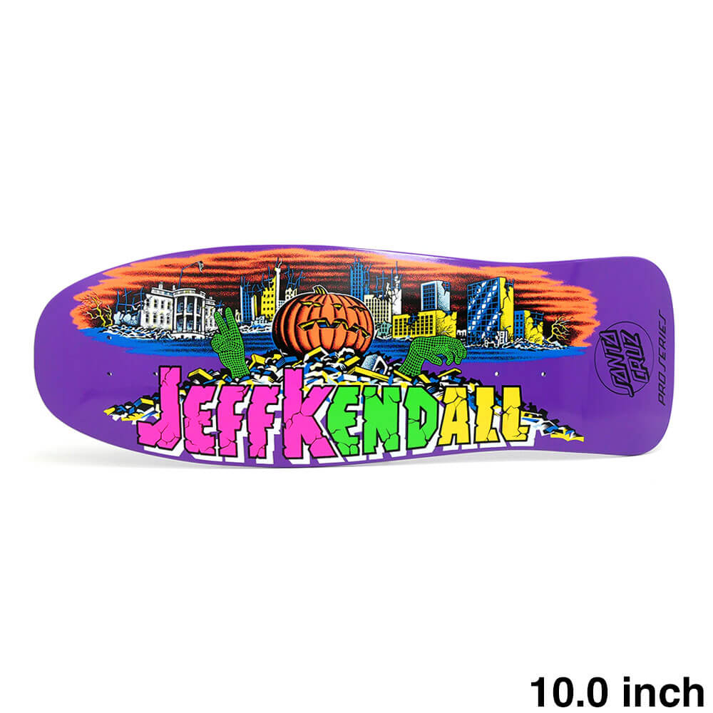 SANTA CRUZ DECK サンタクルーズ デッキ JEFF KENDALL PUMPKIN REISSUE 10.0 スケートボード スケボー