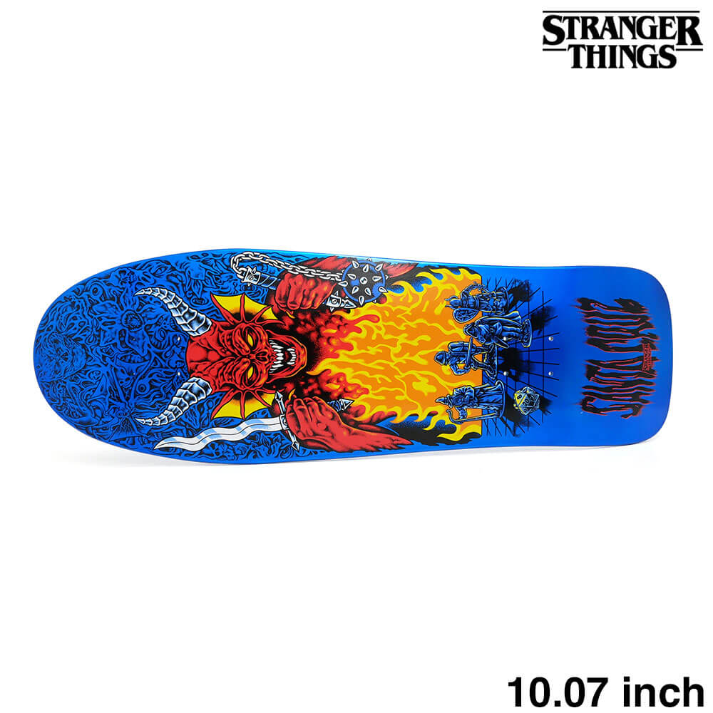 SANTA CRUZ DECK サンタクルーズ デッキ SANTA CRUZ x STRANGER THINGS TOM KNOX HELLFIRE PIT 10.07 ..