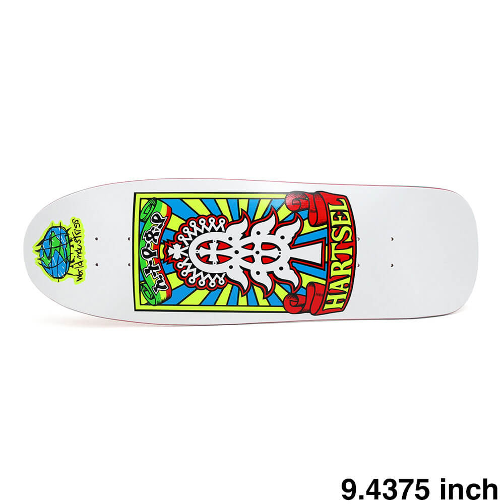 WORLD INDUSTRIES DECK ワールドインダストリーズ デッキ JEFF HARTSEL YOUT MODEL 9.4375 スケートボード スケボー