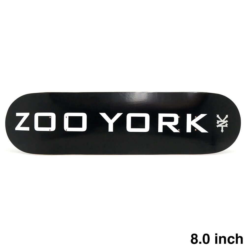 ZOO YORK DECK 衼 ǥå TEAM OG 95 LOGO BLOCK BLACK 8.0 ȥܡ ܡ