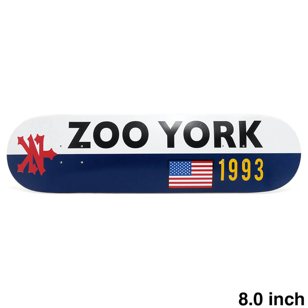 ZOO YORK DECK ズーヨーク デッキ TEAM ZY SPORT 8.0 スケートボード スケボー