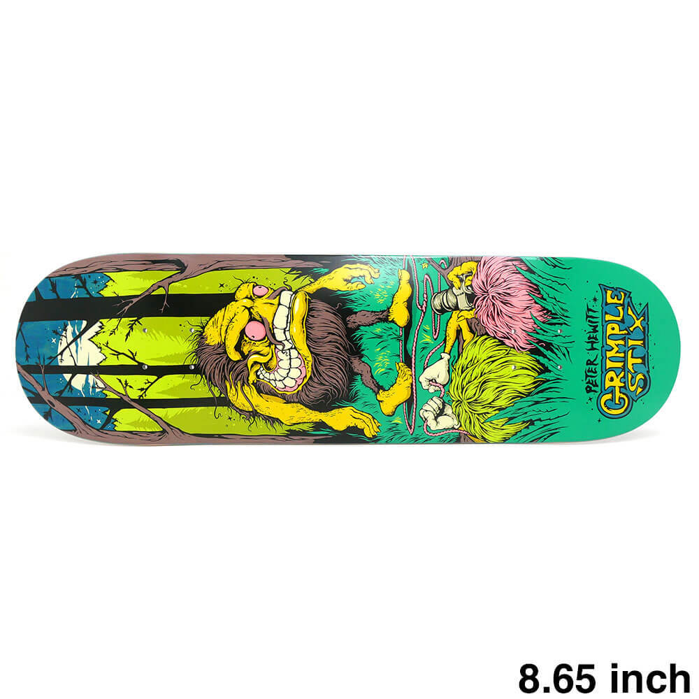 【ANTIHERO / DECK】 スケボー・スケートボードの老舗デッキブランド、ANTIHERO（アンチヒーロー）。 長さ：81.0cm　/　幅：21.9cm ノーズ：18.2cm　/　テール：17.3cm ウィールベース：35.8cm コンケーブ：中　/　キック：中 ※ステインカラー（木目）の色合いはそれぞれ異なります。ご了承の上、ご注文下さい。 デッキをご購入の際、当店オリジナルのデッキテープがサービスとなります。 その他のデッキテープをご希望の方は、別途ご注文下さい。 *デッキテープを貼ってご注文の場合、返品/交換/キャンセルの対象外となります。 （コンプリートセットをご希望の方） スケートボードを完成させる為には【デッキ、トラック、ウィール】の3点が必要となります。 気軽にスケートボードを始めて頂く為に、足回りのセットをご用意しております。 こちらも是非ご覧になって下さい。 【トラック＆ウィールセット】はこちら *商品によって多少の誤差がある事をご了承下さい。 *当店舗に掲載の写真・文章の無断転載を禁じます。