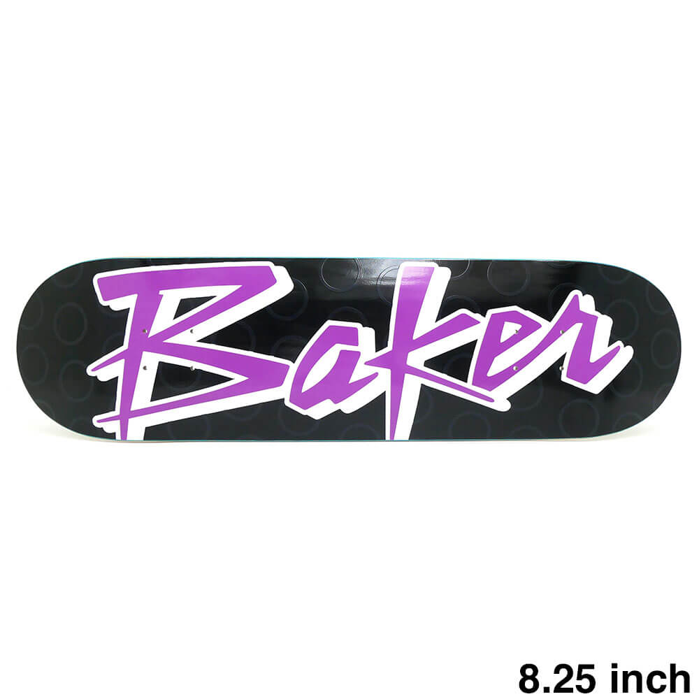 【BAKER / DECK】 ANDREW REYNOLDS が手掛けるスケボー・スケートボードのデッキブランド、BAKER（ベイカー）。 長さ：81.1cm　/　幅：21.0cm ノーズ：18.4cm　/　テール：17.0cm ウィールベース：35.8cm コンケーブ：中　/　キック：中 ※ステインカラー（木目）の色合いはそれぞれ異なります。ご了承の上、ご注文下さい。 デッキをご購入の際、当店オリジナルのデッキテープがサービスとなります。 その他のデッキテープをご希望の方は、別途ご注文下さい。 *デッキテープを貼ってご注文の場合、返品/交換/キャンセルの対象外となります。 （コンプリートセットをご希望の方） スケートボードを完成させる為には【デッキ、トラック、ウィール】の3点が必要となります。 気軽にスケートボードを始めて頂く為に、足回りのセットをご用意しております。 こちらも是非ご覧になって下さい。 【トラック＆ウィールセット】はこちら *商品によって多少の誤差がある事をご了承下さい。 *当店舗に掲載の写真・文章の無断転載を禁じます。