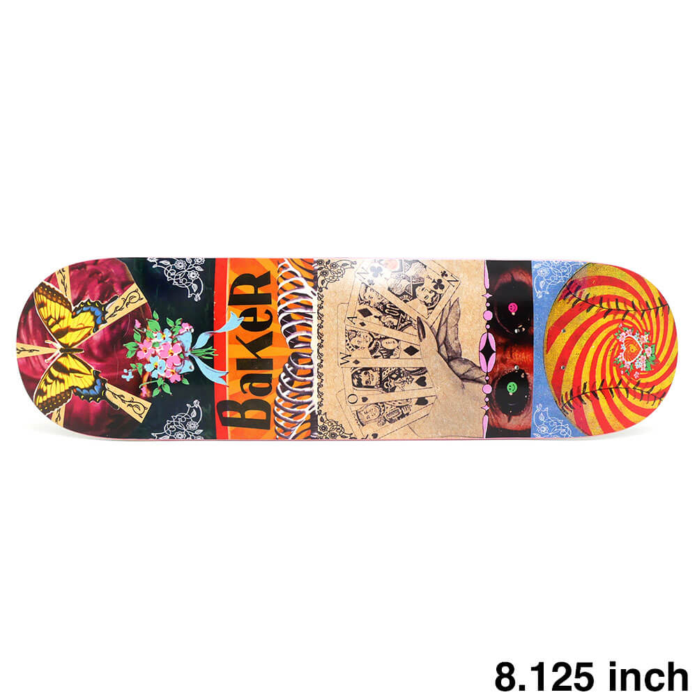 BAKER DECK ベイカー デッキ ROWAN ZORILLA EPHEMERA 8.125 スケートボード スケボー