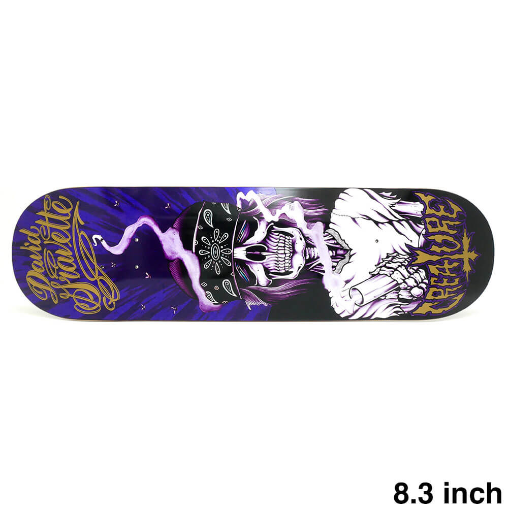 CREATURE DECK クリーチャー デッキ DAVID GRAVETTE HIPPIE SKULL 20TH 8.3 スケートボード スケボー