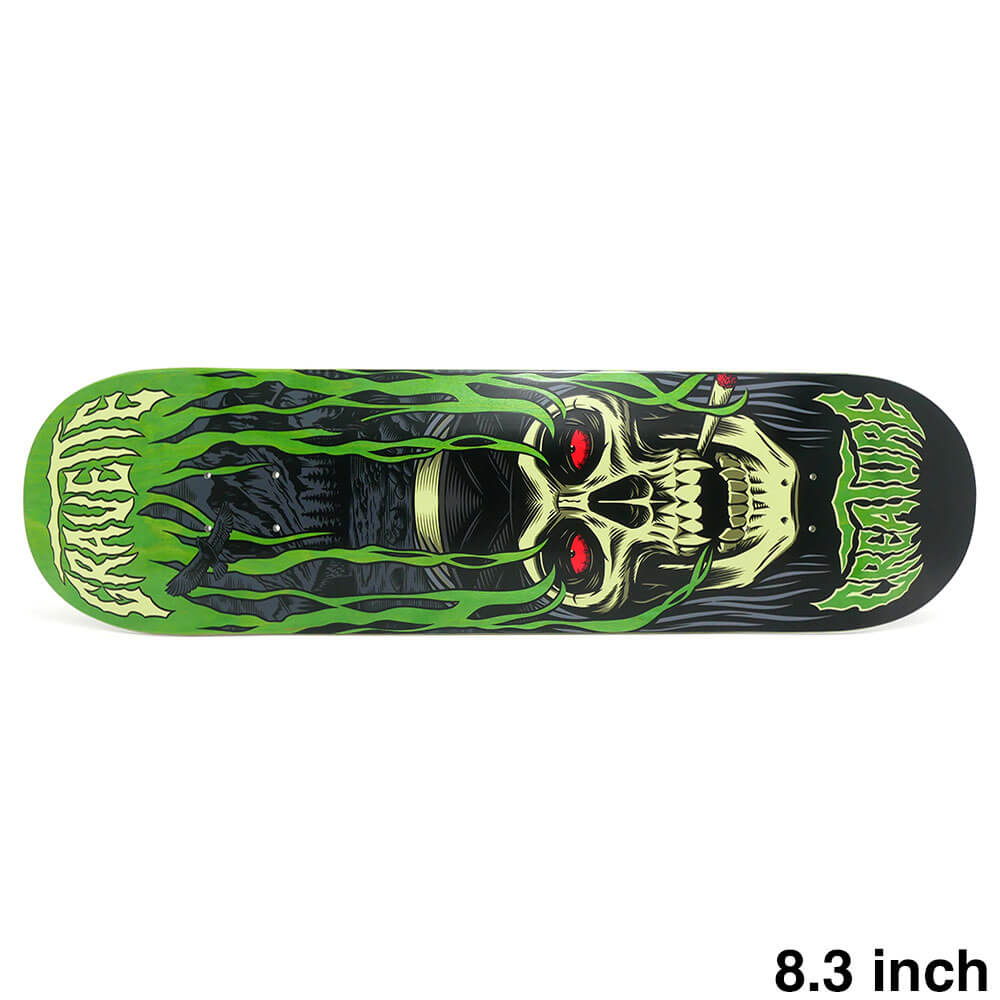 CREATURE DECK クリーチャー デッキ DAVID GRAVETTE HIPPIE SKULL IV 8.3 スケートボード スケボー