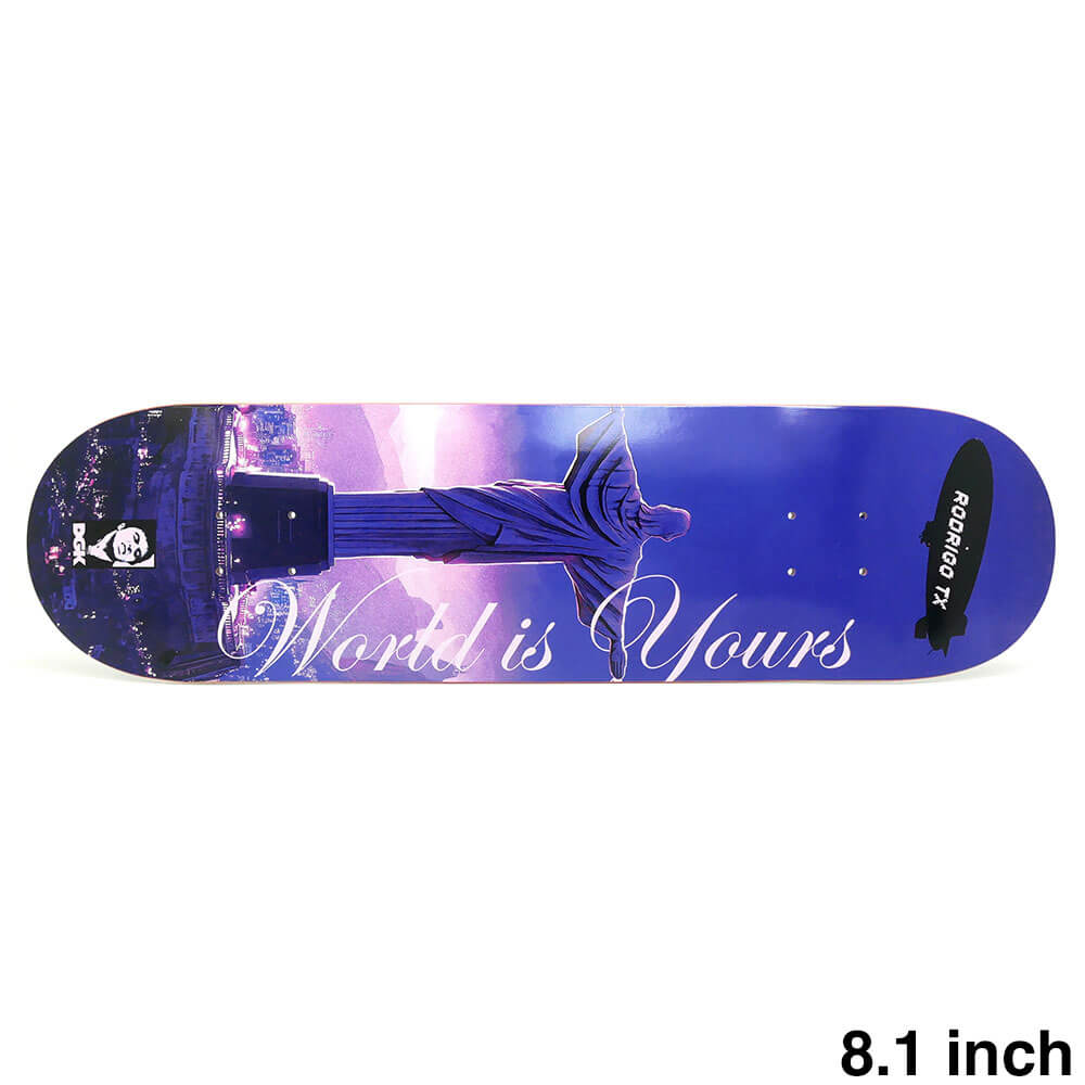 【DGK / DECK】 STEVIE WILLIAMS が手掛けるスケボー・スケートボードのデッキブランド、DGK（ディージーケー）。 長さ：80.7cm　/　幅：20.7cm ノーズ：17.5cm　/　テール：17.2cm ウィールベース：35.9cm コンケーブ：中　/　キック：中 ※ステインカラー（木目）の色合いはそれぞれ異なります。ご了承の上、ご注文下さい。 デッキをご購入の際、当店オリジナルのデッキテープがサービスとなります。 その他のデッキテープをご希望の方は、別途ご注文下さい。 *デッキテープを貼ってご注文の場合、返品/交換/キャンセルの対象外となります。 （コンプリートセットをご希望の方） スケートボードを完成させる為には【デッキ、トラック、ウィール】の3点が必要となります。 気軽にスケートボードを始めて頂く為に、足回りのセットをご用意しております。 こちらも是非ご覧になって下さい。 【トラック＆ウィールセット】はこちら *商品によって多少の誤差がある事をご了承下さい。 *当店舗に掲載の写真・文章の無断転載を禁じます。