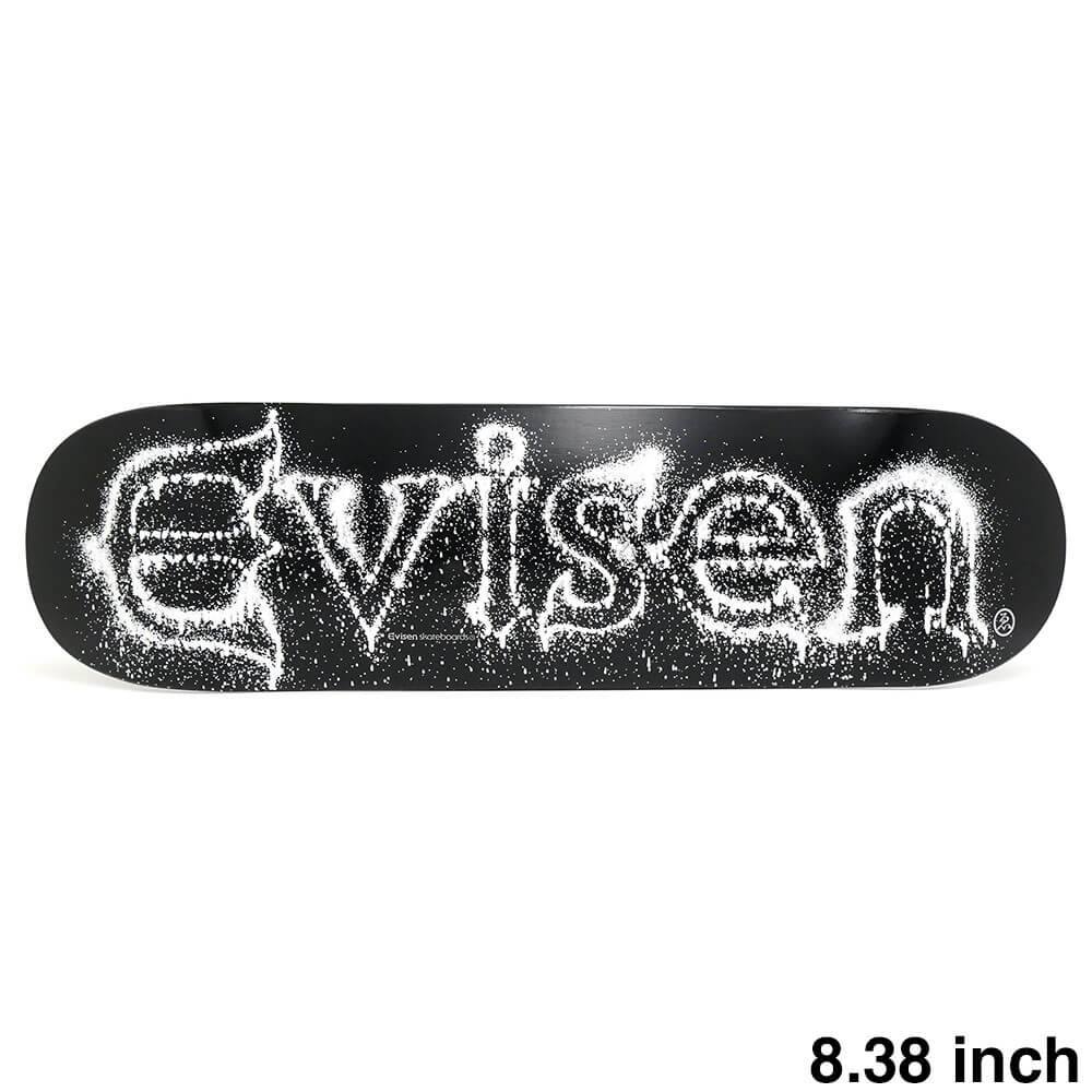 EVISEN DECK エビセン デッキ TEAM DRIP LOGO 4 8.38 スケートボード スケボー