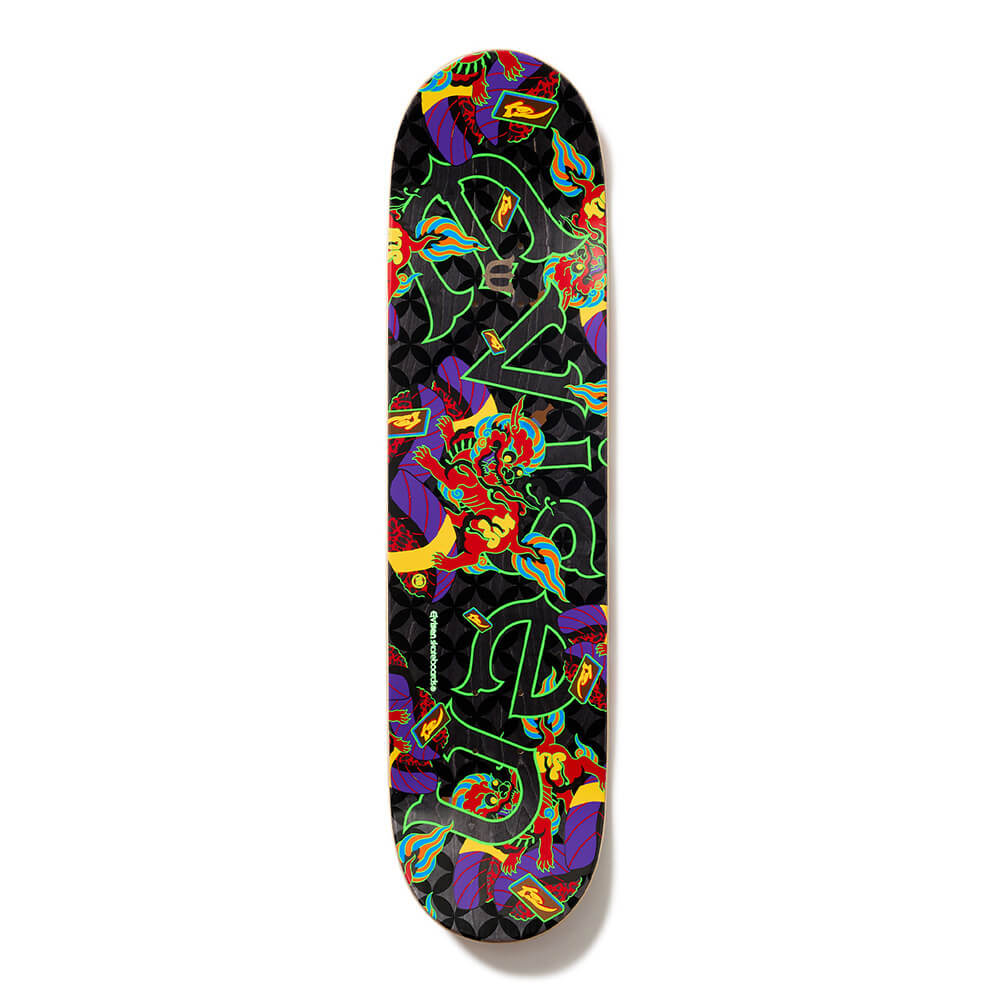 スケートボードのCALIFORNIASTREETのEVISEN DECK エビセン デッキ TEAM SUSHISHI 8.0 スケートボード スケボー｜アングル3