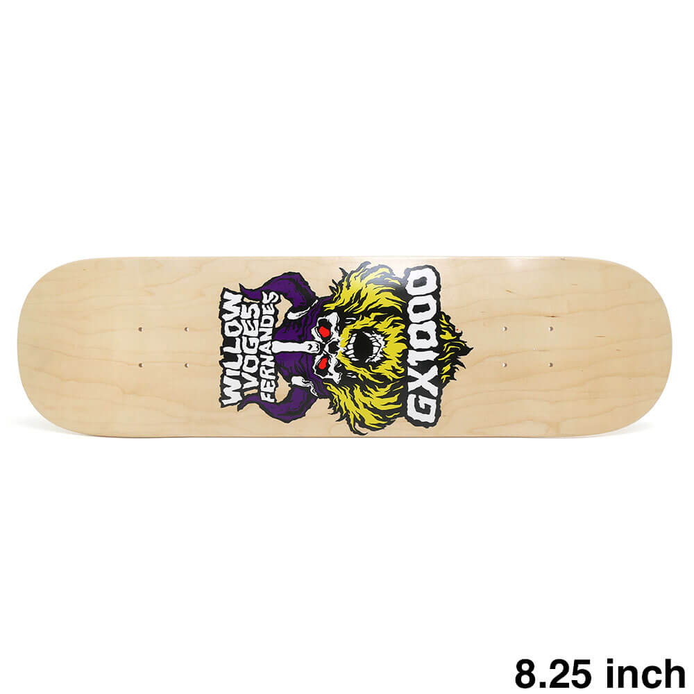 Rakuten - GX1000 DECK ジーエックス1000 デッキ WILLOW VOGES FERNANDES VIKING NATURAL 8.25 スケートボード スケボー