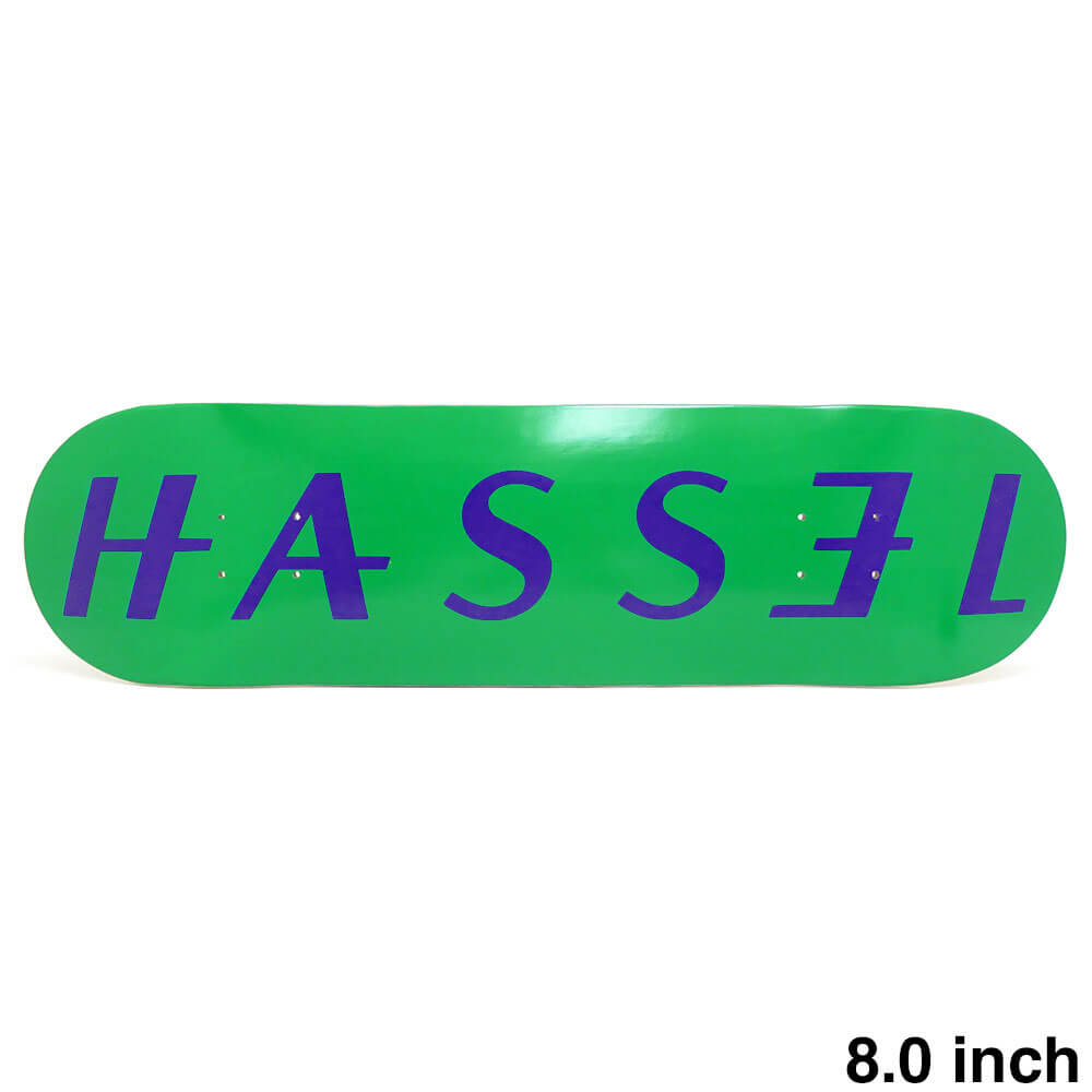Rakuten - ドリンククーラー付き HASSEL DECK ハッセル デッキ TEAM GREEN 8.0 スケートボード スケボー