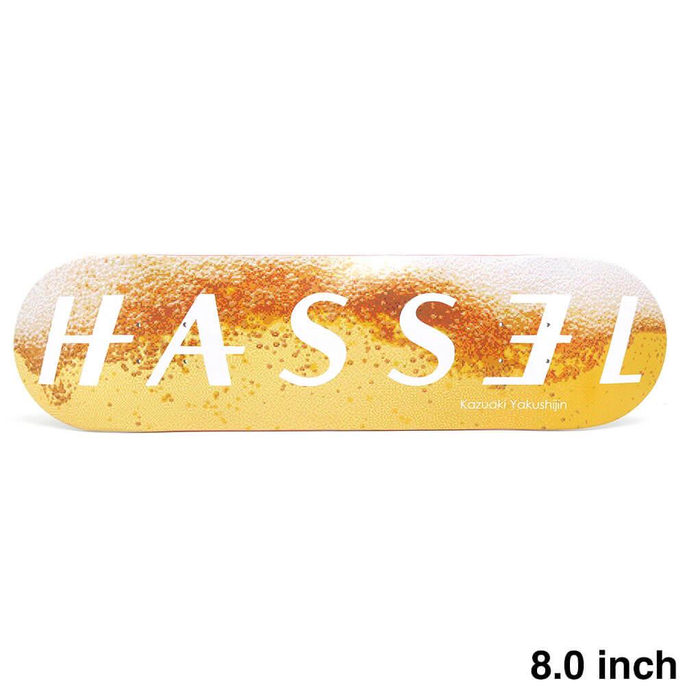 Rakuten - ドリンククーラー、Tシャツ付き HASSEL DECK ハッセル デッキ KAZUAKI YAKUSHIJIN PIXEL BEER 8.0 スケートボード スケボー