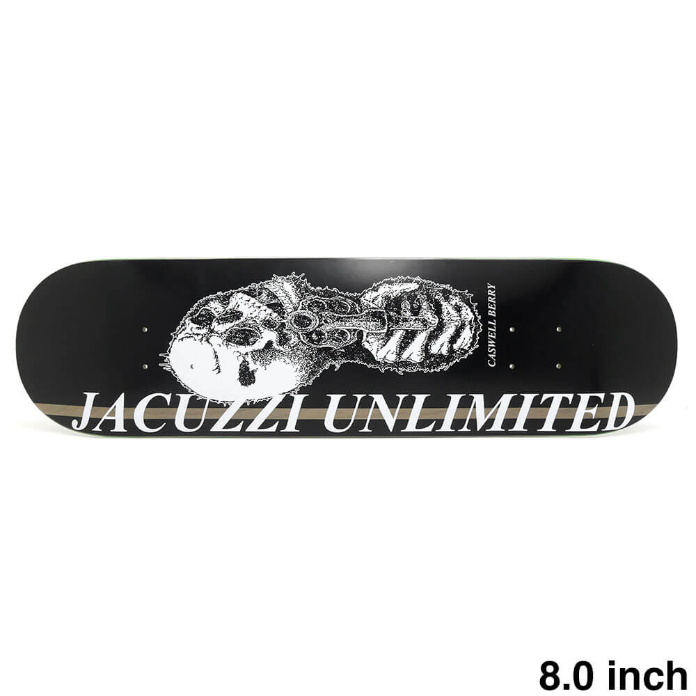 JACUZZI DECK ジャグジー デッキ CASWELL BERRY GUNNER 8.0 EPOXY 7 スケートボード スケボー