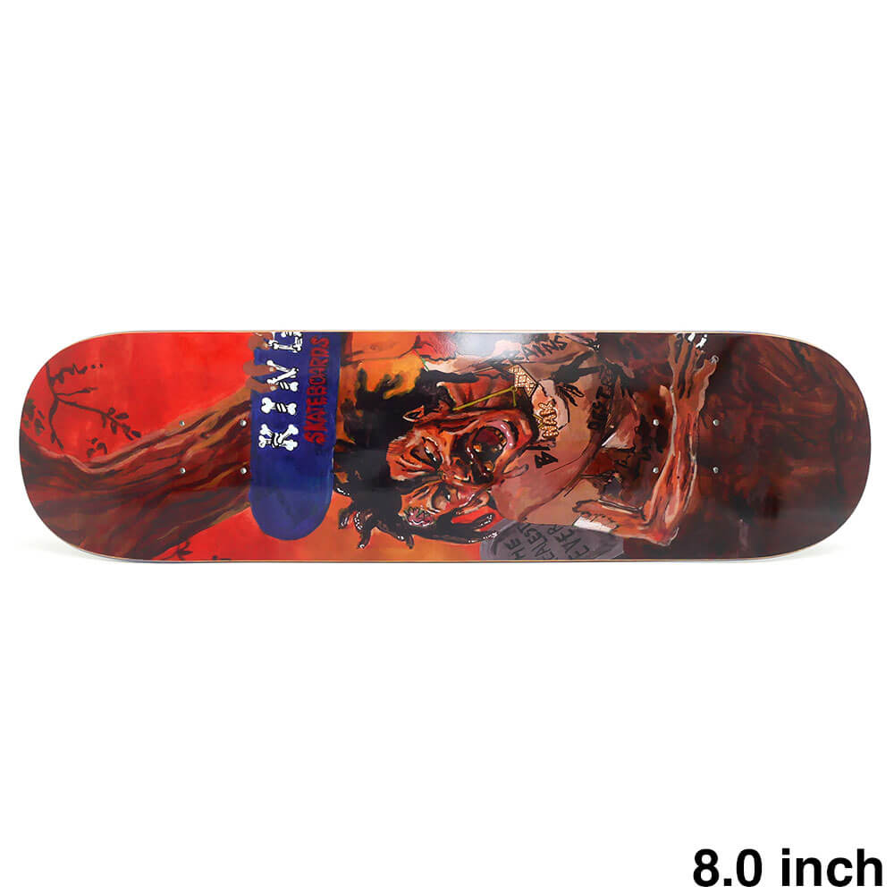 【KING / DECK】 TYSHAWN JONES が手掛けるスケボー・スケートボードのデッキブランド、KING（キング）。 長さ：80.4cm　/　幅：20.4cm ノーズ：18.6cm　/　テール：17.4cm ウィールベース：35.1cm コンケーブ：中　/　キック：中 ※ステインカラー（木目）の色合いはそれぞれ異なります。ご了承の上、ご注文下さい。 デッキをご購入の際、当店オリジナルのデッキテープがサービスとなります。 その他のデッキテープをご希望の方は、別途ご注文下さい。 *デッキテープを貼ってご注文の場合、返品/交換/キャンセルの対象外となります。 （コンプリートセットをご希望の方） スケートボードを完成させる為には【デッキ、トラック、ウィール】の3点が必要となります。 気軽にスケートボードを始めて頂く為に、足回りのセットをご用意しております。 こちらも是非ご覧になって下さい。 【トラック＆ウィールセット】はこちら *商品によって多少の誤差がある事をご了承下さい。 *当店舗に掲載の写真・文章の無断転載を禁じます。