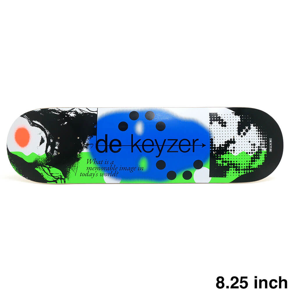 QUASI DECK クワージー デッキ BOBBY DE KEYZER IMAGE WORLD 8.25 スケートボード スケボー